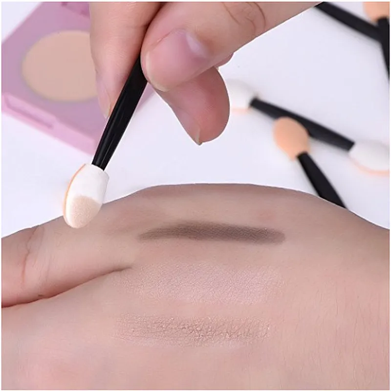Hot selling brushes disposable eyeshadow applicator makeup