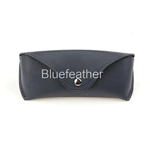 Men's PU Leather Semi-hard Sunglasses Case
