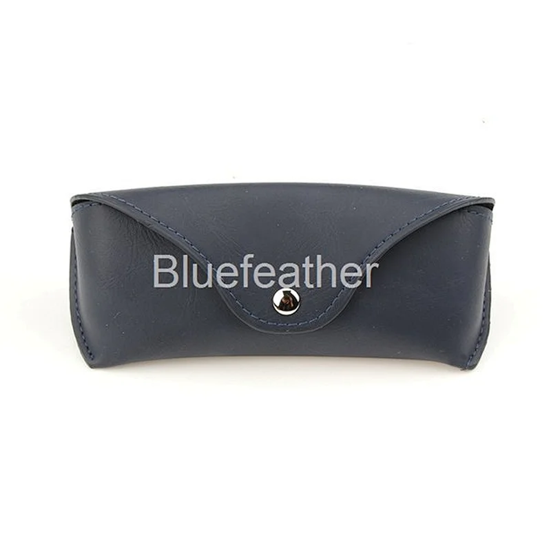 Men's PU Leather Semi-hard Sunglasses Case