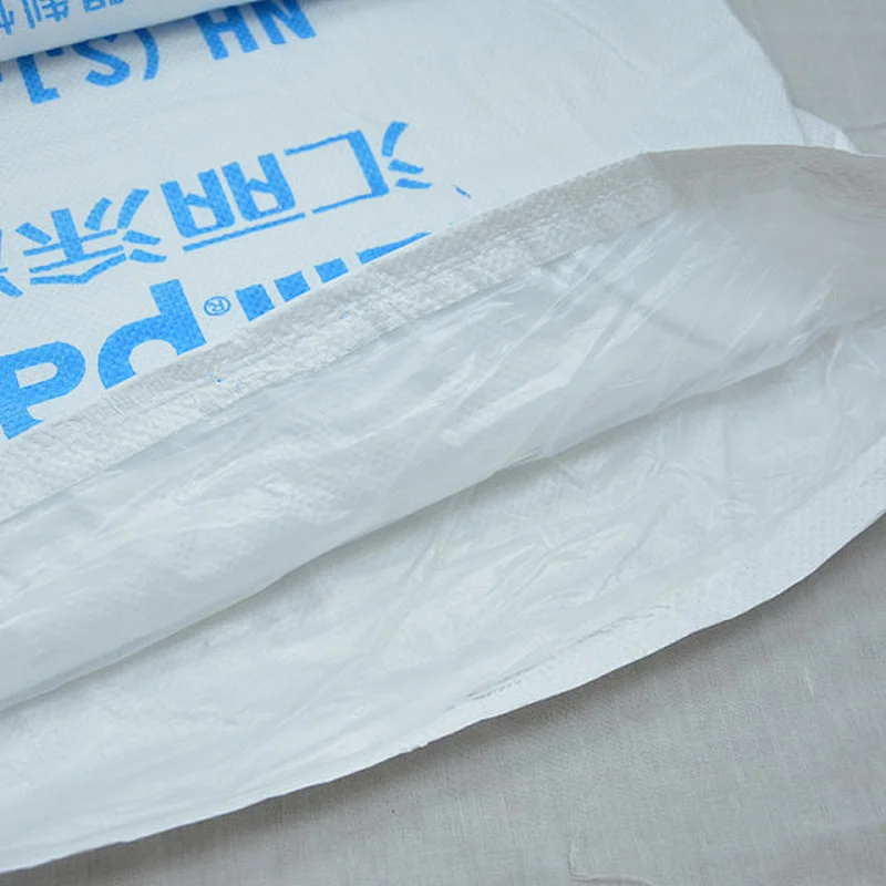 Customized wholesale white woven bag liner is used for coating packaging