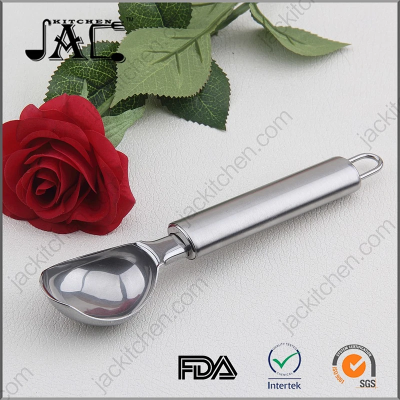 Quality Stainless Steel Hand Held Scoop for Ice Cream