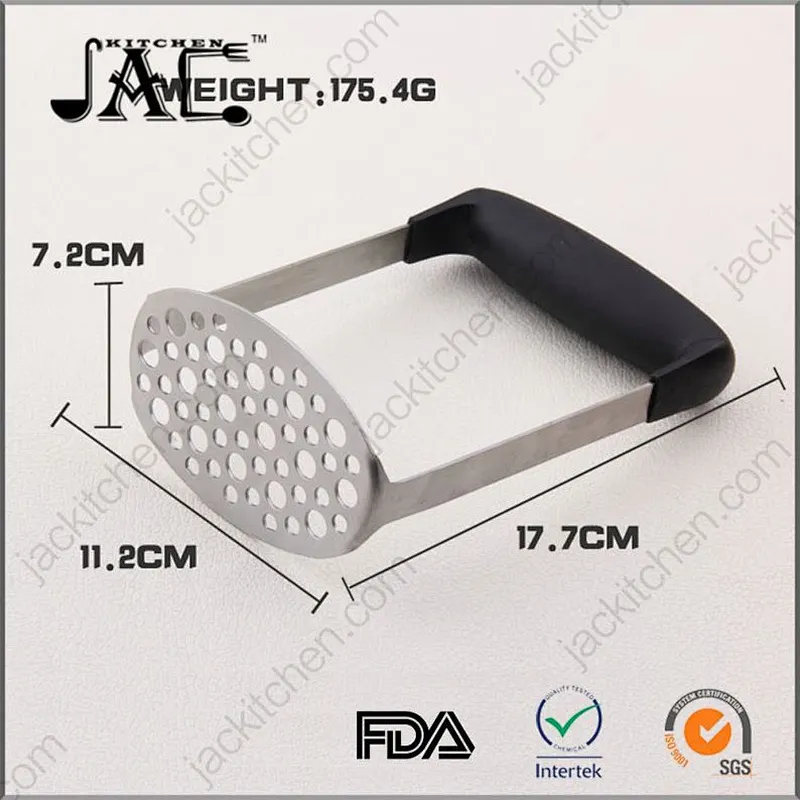 Kitchen Tools Durable Stainless Steel Vegetable Potato Masher