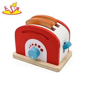 2019 New hottest pretend play wooden toy toaster for children W10D224