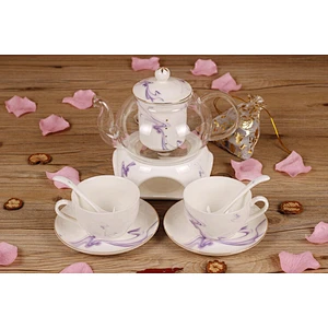 2019 New creative ceramic tea cup combination for home&garden