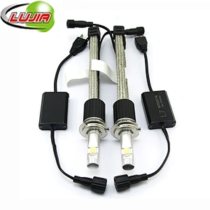 Factory direct supply auto parts led headlight 13200lm L7 H7 led headlight bulbs for cars