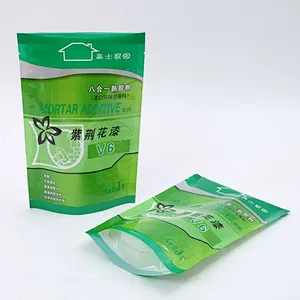 Green PE bag cooked rubber powder packaging industry use