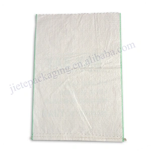 White polypropylene pp woven striped bag for packing sand,seed,flour,cement,construction waste