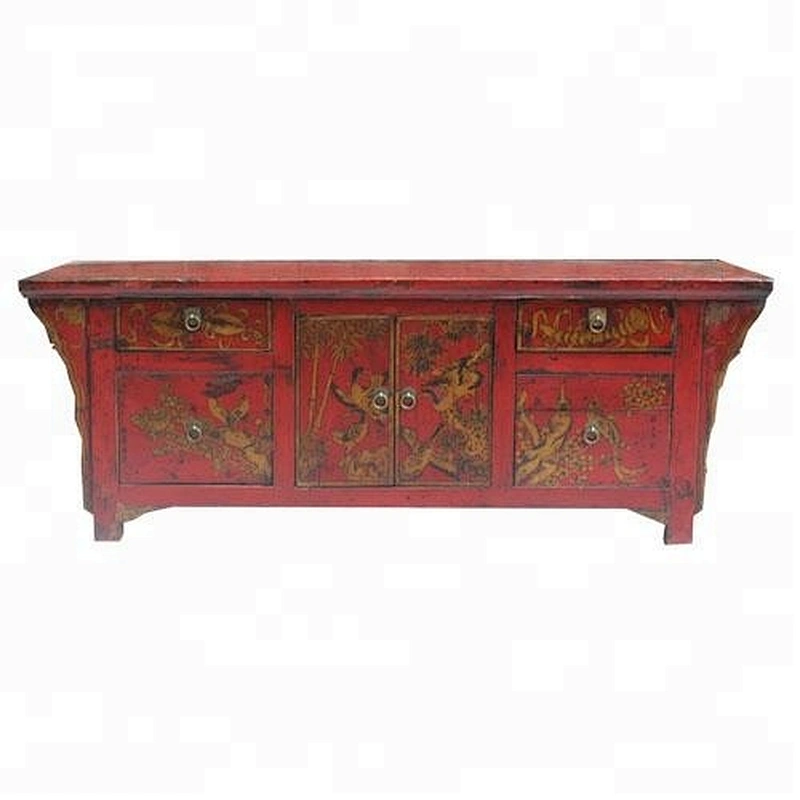2016 chinese antique furniture Beijing & reproduction cabinet, painted furniture