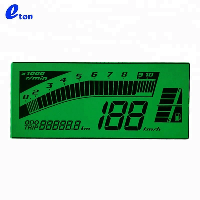 custom graphic segment motorcycle speedometer lcd display