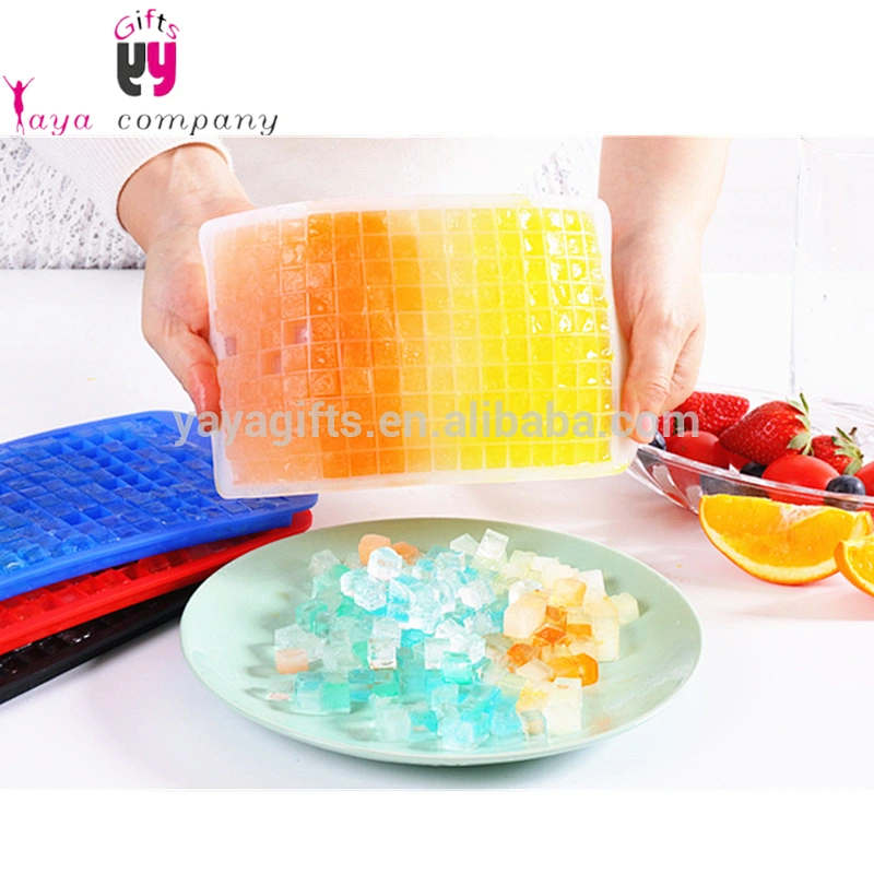 160 Ice Mold Freezer Safe Wholesale Custom Silicone Ice Cube Tray