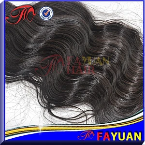Hot selling fayuan hair top grade 100% unprocessed peruvian natural wave hair