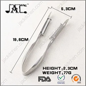 Commercial Durable Stainless Steel Garlic Press And Peeler