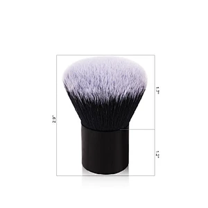 2018 Newest Soft Black Kabuki Mushroom Brush Powder Makeup Brush