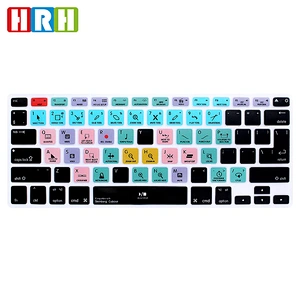 Custom Products Waterproof Steinberg Cubase Silicone odm shortcuts printer dust cover for mackbook pro keyboard cover