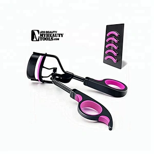 Heated salon glitter eyelash curler permanent