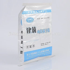 pp woven durable plastic bag manufacturers with factory price for packing putty powder, portland cement