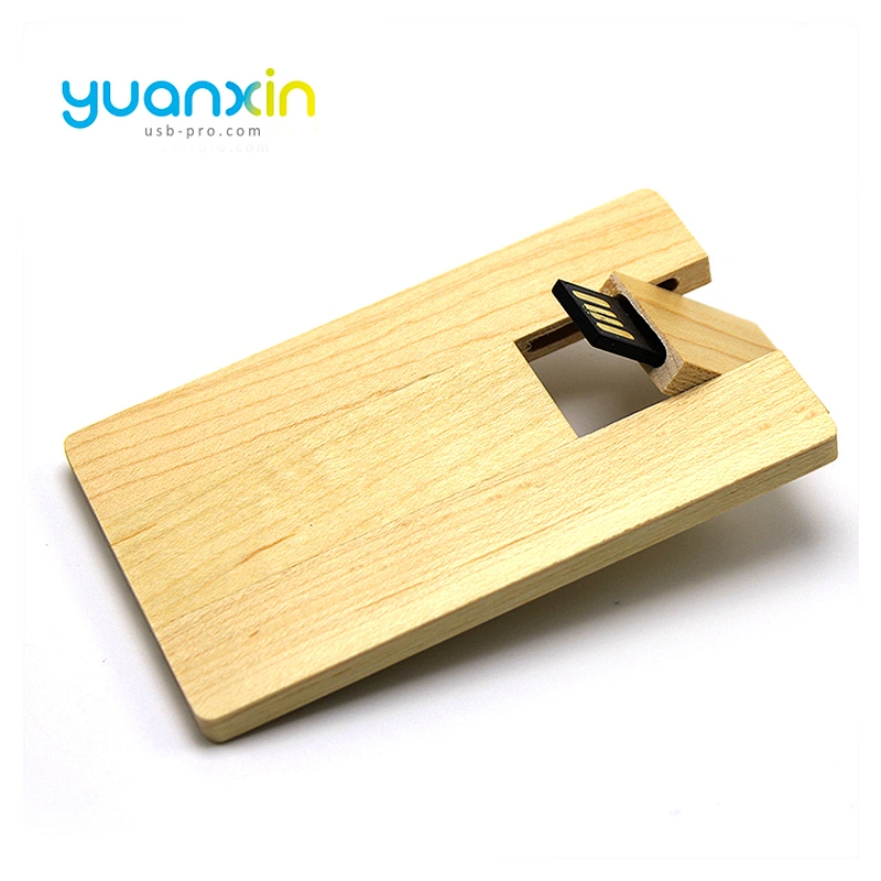 New Gadgets China Cheap Bulk Wooden Business Card Usb Flash Drive 1Gb To 64Gb Usb Credit Card