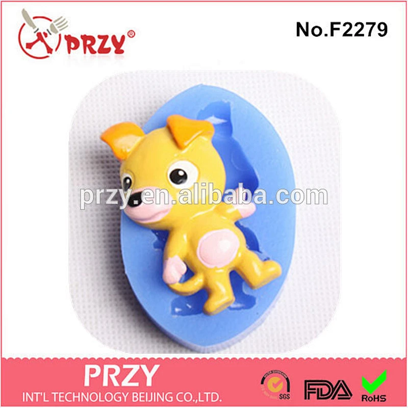 PRZY F2279 New Design silicone dog mold for sale