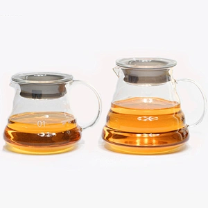 2018 China Manufacture Wholesale Hot and Cold Coffee Kettle Tea Glass Pot 304 Stainless Steel High Capacity Pot