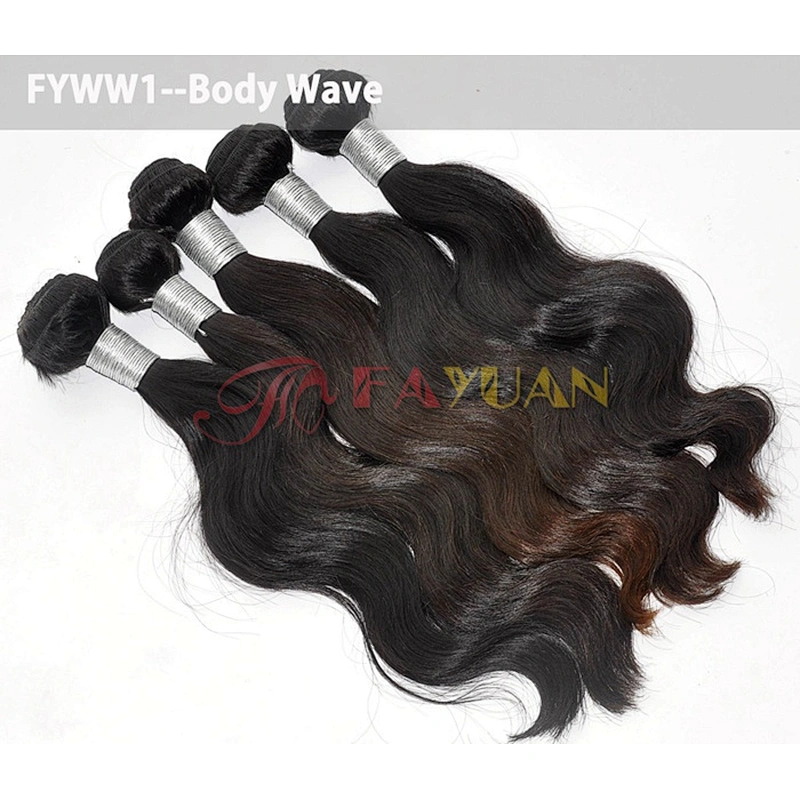 Top Grade Fayuan Item FYWW1 Body Wave Unprocessed Wholesale Virgin Peruvian Hair 14-36 inch is available in stock accept Paypal