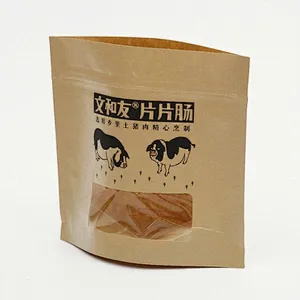 Kraft valve bag packaging beef red jujube bag