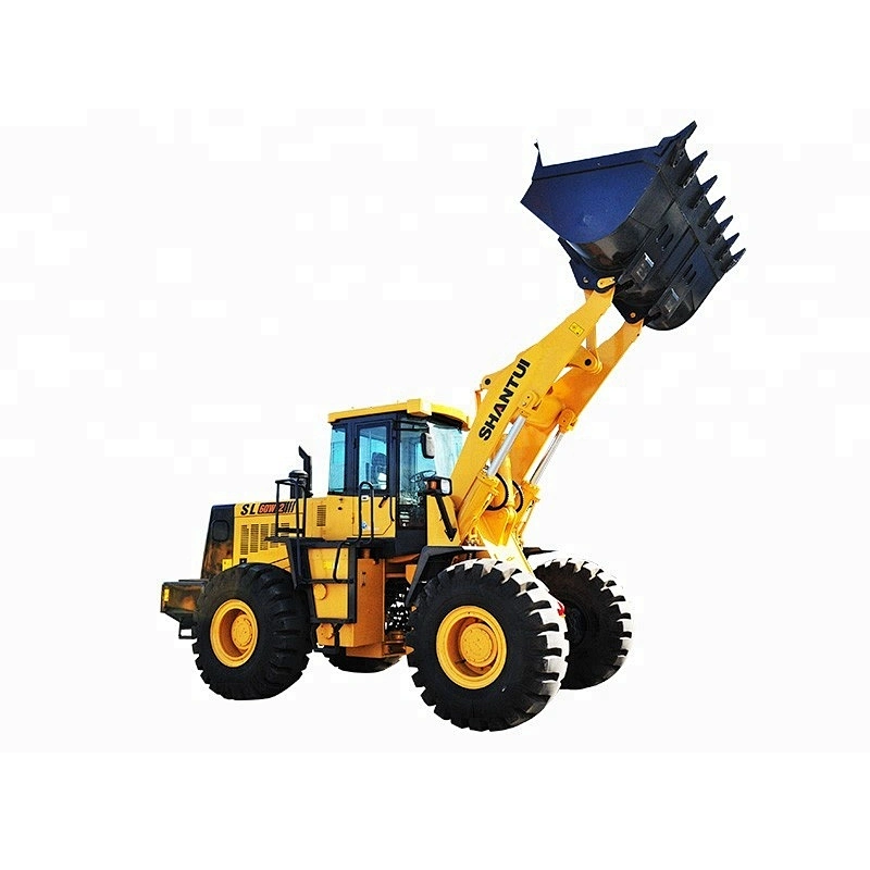 High efficient shantui  6 ton front shovel boom chargeur wheel loader