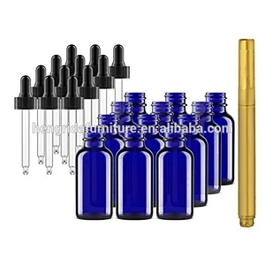 30ml/1oz Blue Essential oil bottle Dropper Bottle