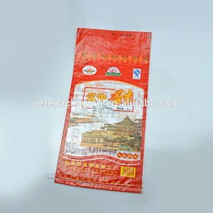 Different Types Logo Customized PP Woven Packaging Bag For Flour, Rice 10kg 15kg 20kg