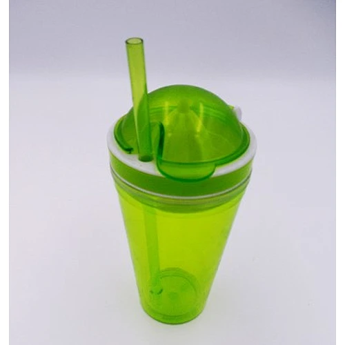 Double sucker plastic Juicer cup