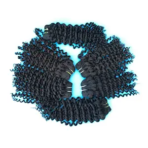 Cheap price top quality No tangle no shedding natural unprocessed mongolian virgin kinky curly hair