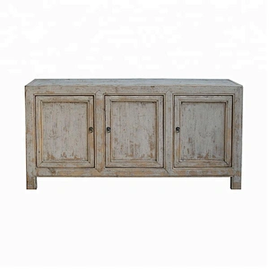 wholesale chinese vintage distressed rustic storage sideboard furniture