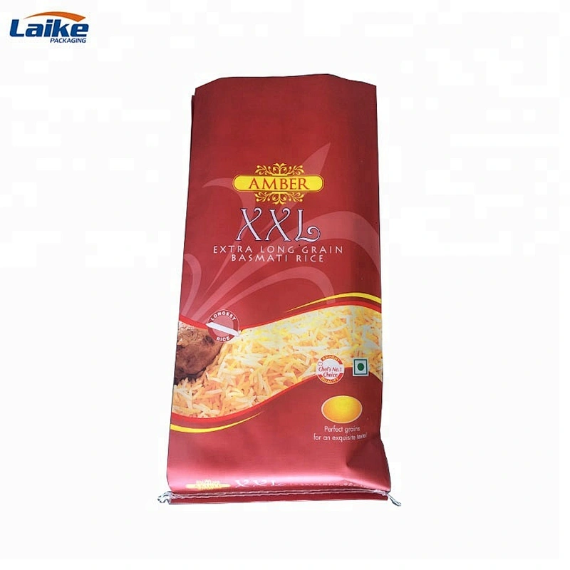 Pakistan bopp laminated pp woven rice packing bag for sale ,woven plastic bag rice 25kg