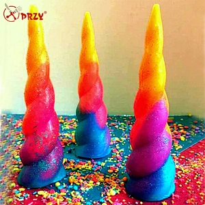 Unicorn Horn soap mold silicone candle mold 3D silicone molds for soap