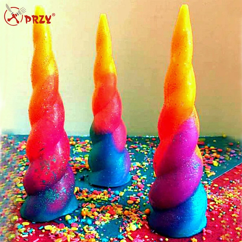 Unicorn Horn soap mold silicone candle mold 3D silicone molds for soap