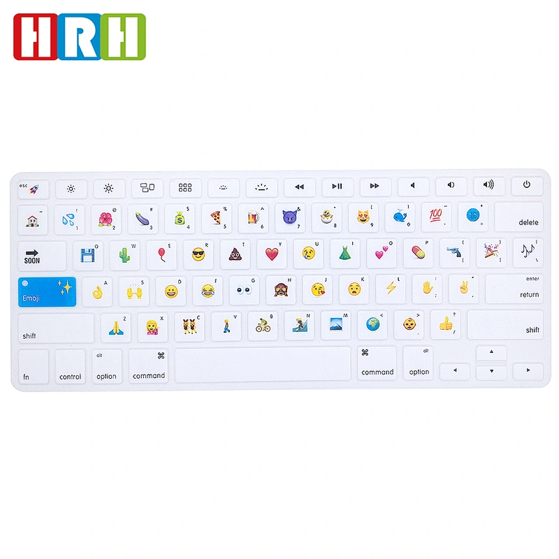 Cartoon Design Silicone Keyboard Covers laptop skin covers for Macbook pro 15 for cover for macbook pro 13