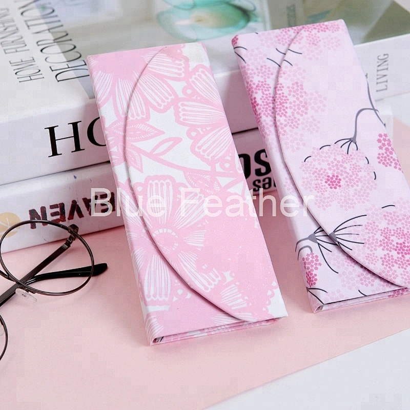 Flower Printing Wholesale Folding sunglass case