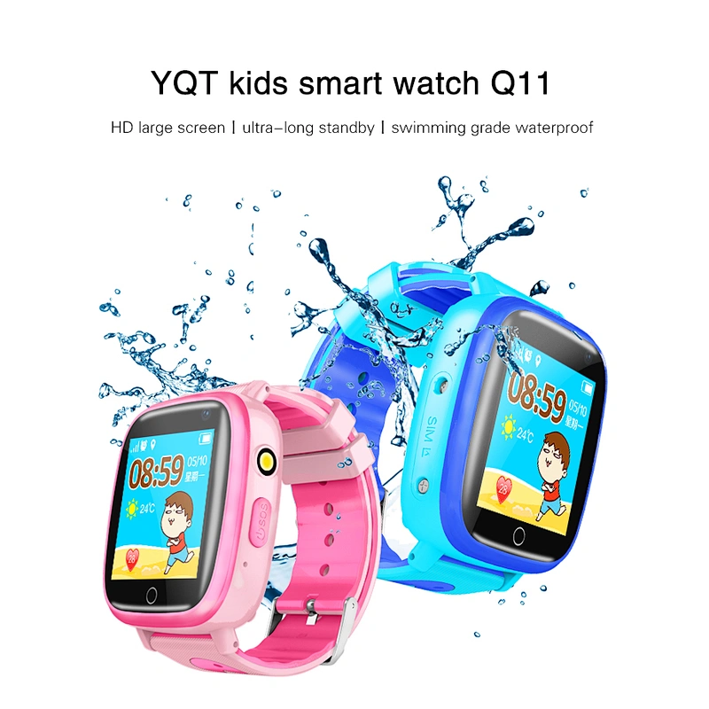 Q11 deep waterproof Kids Smart Watch Child Touch Screen smartwatch SOS Anti-Lost Monitor Tracker GPS baby watch