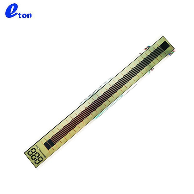 transparent blood-pressure meter tn lcd display