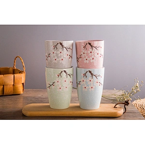High Quality Ceramic Coffee Mug Promotional Gift Customized Water Cup Factory Wholesale Porcelain Cup