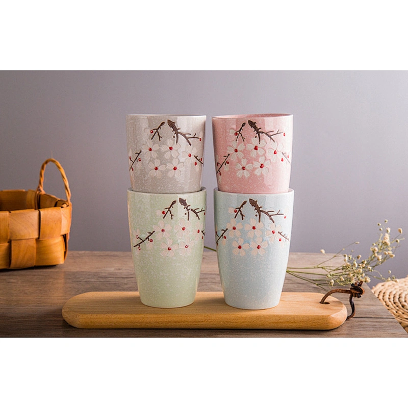 High Quality Ceramic Coffee Mug Promotional Gift Customized Water Cup Factory Wholesale Porcelain Cup