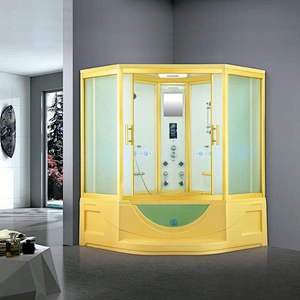 4.5Kw Bathroom steam bath hydro massage shower cabin with italian steam shower room