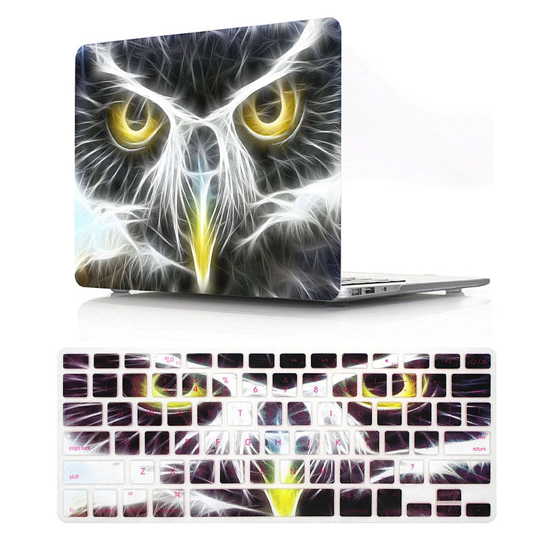 Eagle 2 in 1 keyboard cover and waterproof hard case sleeve for for macbook 12 inch case