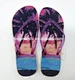 Summer Beach Shoes Flip Flops Coco Beach Pattern