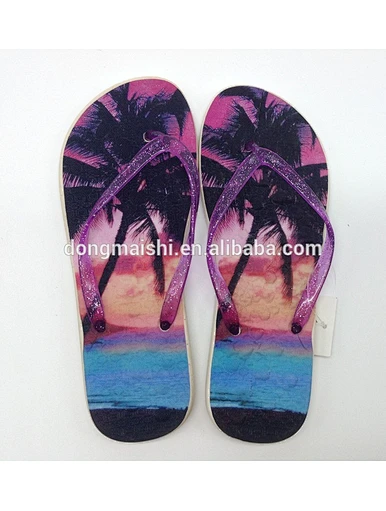Beach flip flops