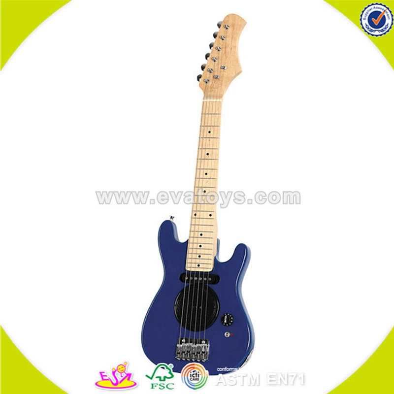 wholesale high quality guitar for kids cheap children wooden toy guitar W07H002