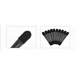 Double ended applicator make up brush eyeshadow sponge brush