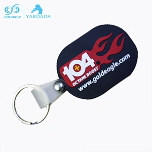 Rubber PVC 3D custom keychain