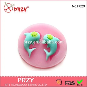 Dolphin Silicone fondant mold Cake decorating