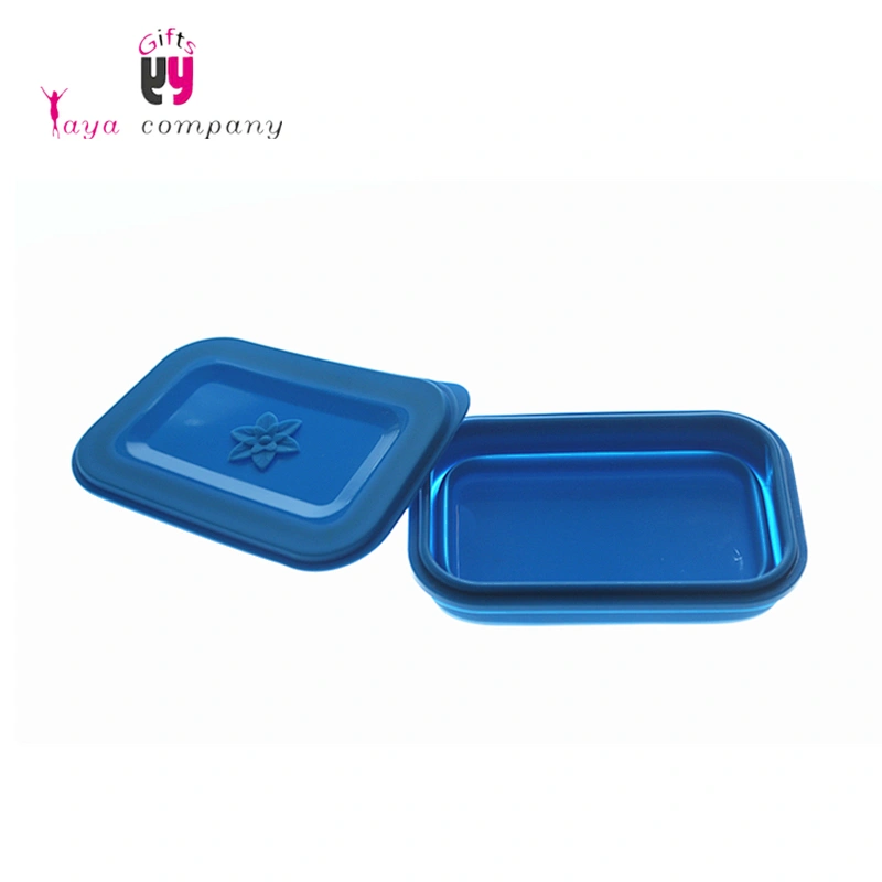 Keep Warm Food Grade Silicone Lunch Takeaway Food Container With Silicone Seal Lid