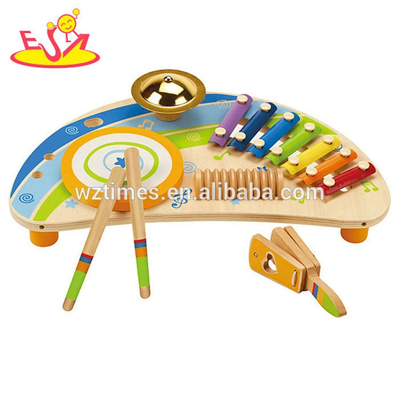 high quality baby wooden toy musical instruments for wholesale W07A126